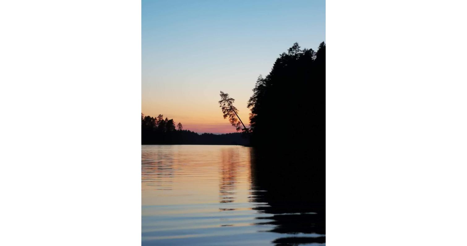 Nationalpark Petkeljärvi, Abenddämmerung