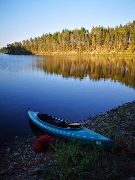 Kayak Kiwi2, Centre Petkeljärvi, Parc national Petkeljärvi, Ilomantsi