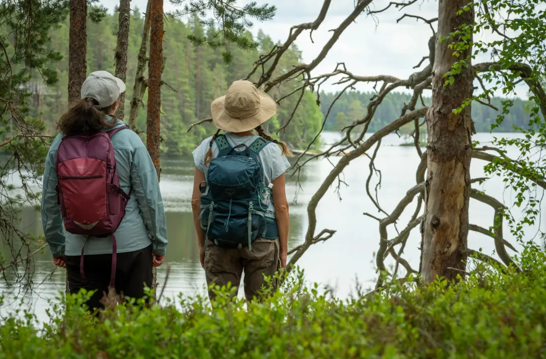 Åsleden Petkeljärvi nationalpark. Besök Karelen