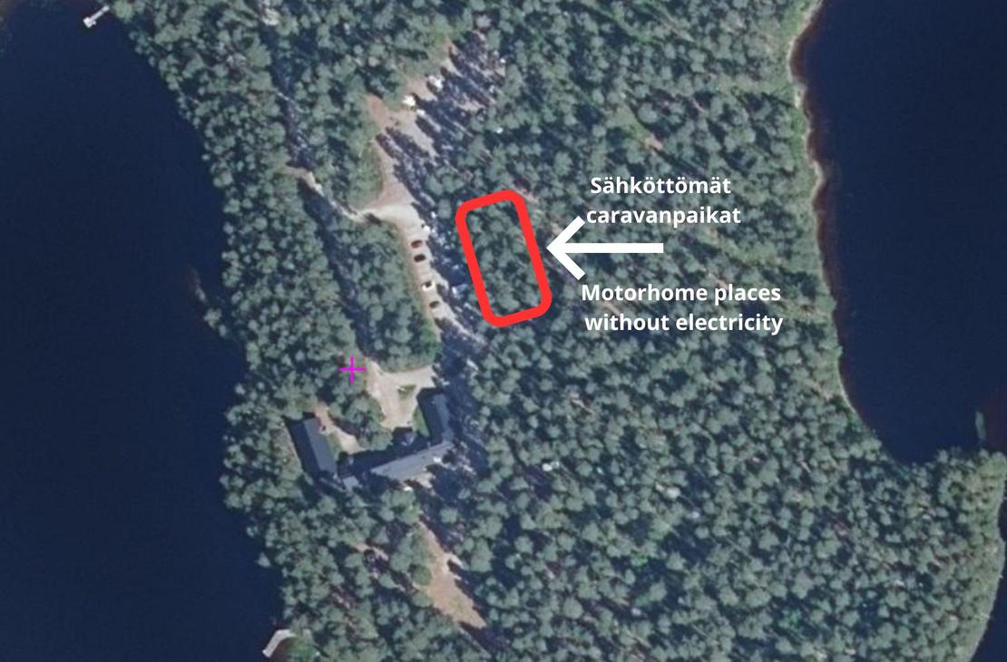 Ilmakuva Petraniemi, Petkeljärven kansallispuisto