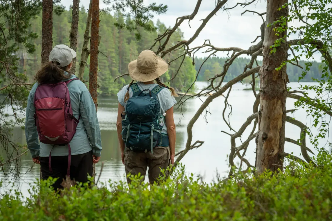 Åsleden Petkeljärvi nationalpark. Besök Karelen