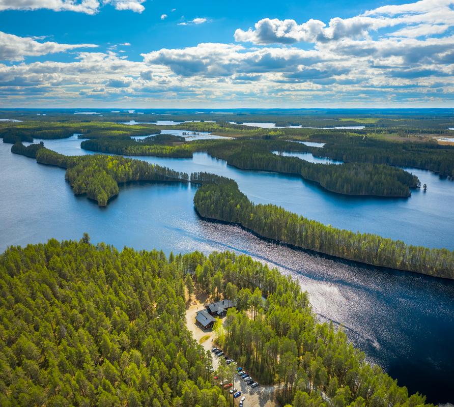 Nationalpark Petkeljärvi, Wegweiser