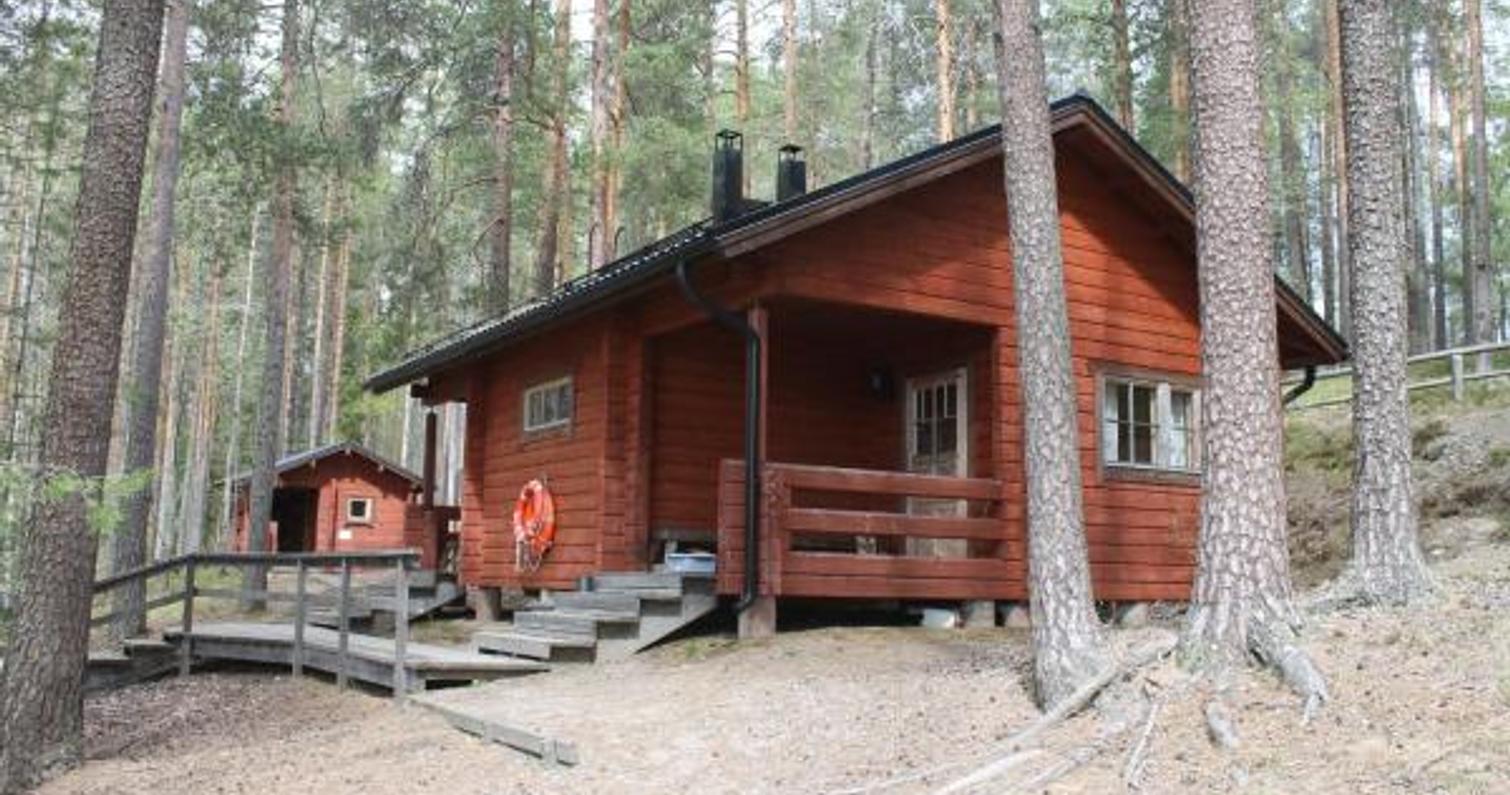Petkeljärvi National Park, Petkeljärvi Center, lakeside sauna