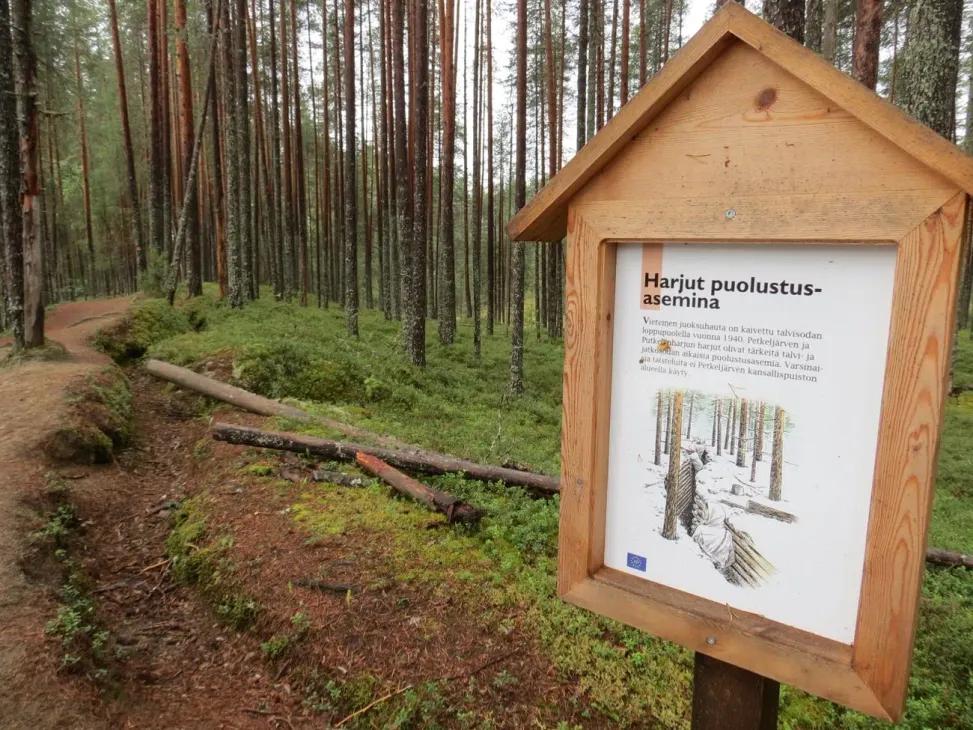 Harjupolku Petkeljärvi nationalpark