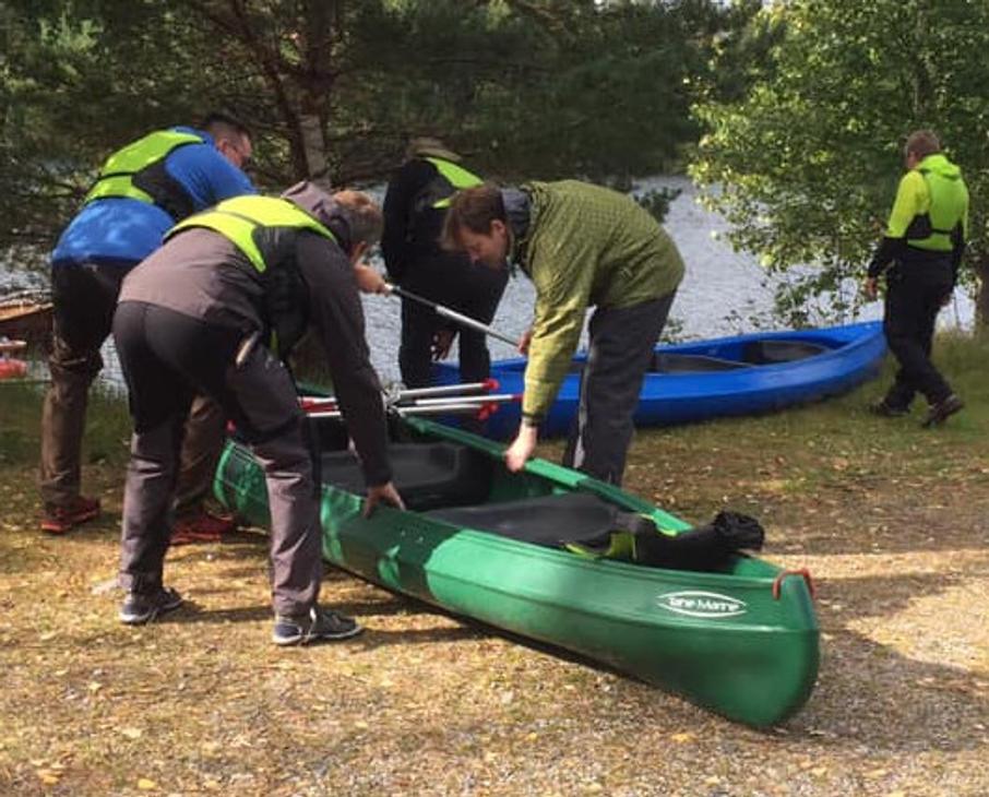 Yuma-kanootti, Petkelj&auml;rvi Center, Petkelj&auml;rvi kansallispuisto, Ilomantsi
