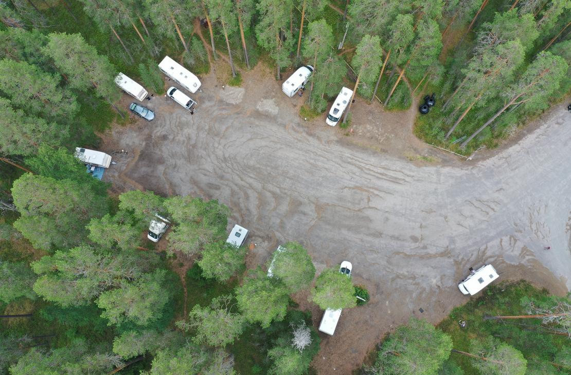 Petkeljärvi, caravanalue