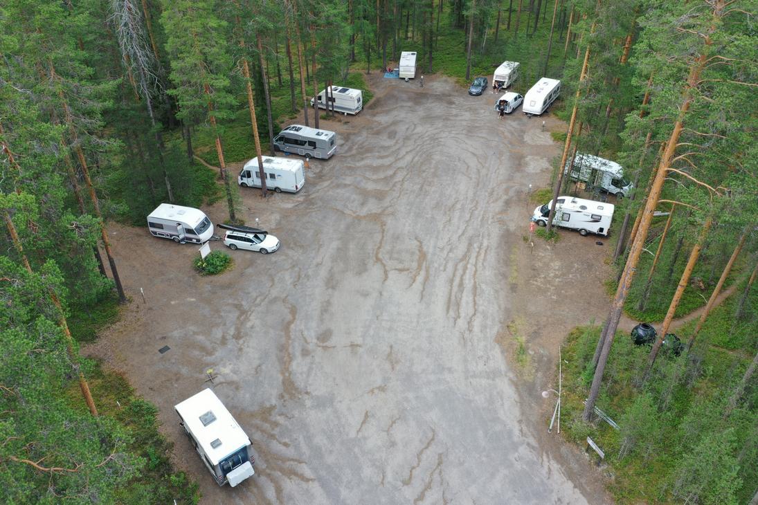 Motorhome and caravan sites Petkeljärvi Center, Petkeljärvi National Park
