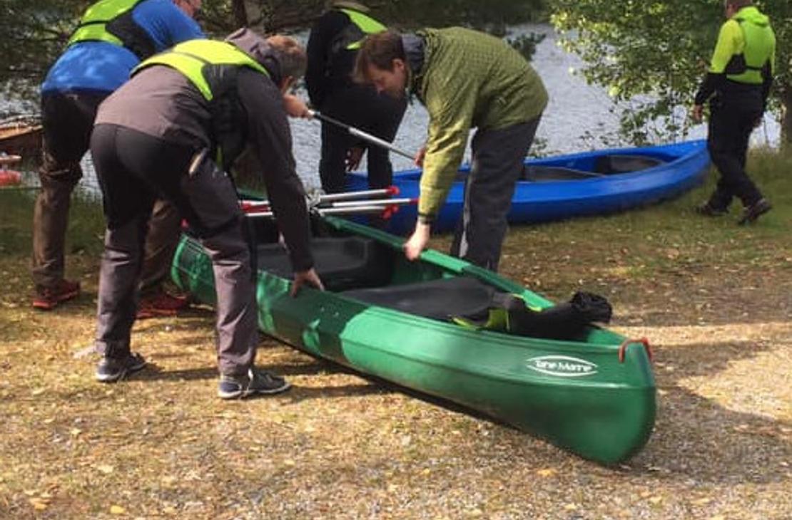 Yuma-kanootti, Petkeljärvi Center, Petkeljärvi kansallispuisto, Ilomantsi