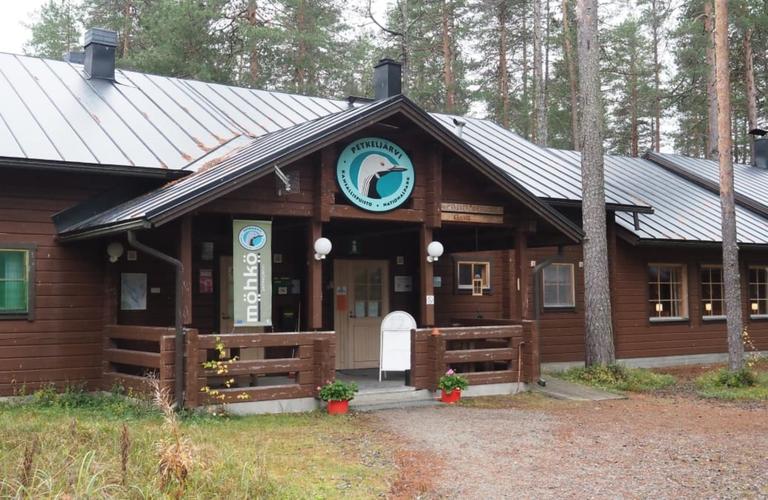 Petkeljärven retkeilykeskus, ilmakuva