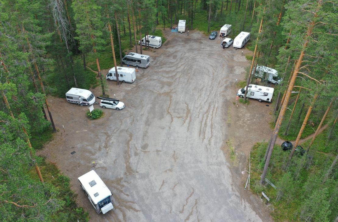 Motorhome and caravan sites Petkeljärvi Center, Petkeljärvi National Park