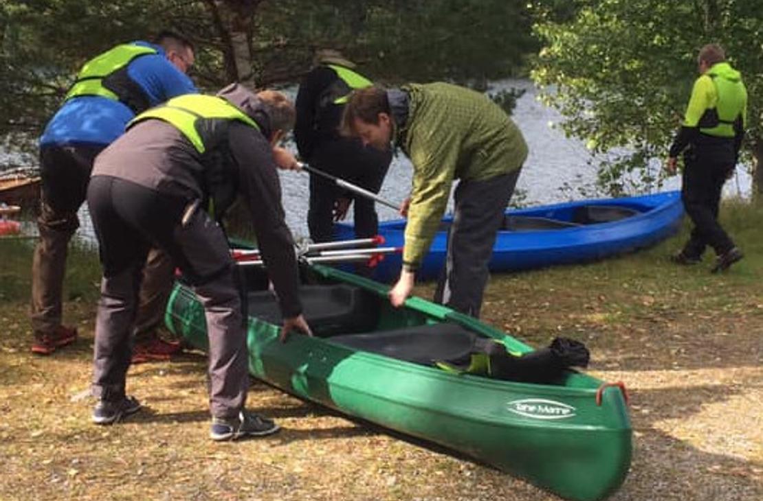 Yuma-kanootti, Petkelj&auml;rvi Center, Petkelj&auml;rvi kansallispuisto, Ilomantsi