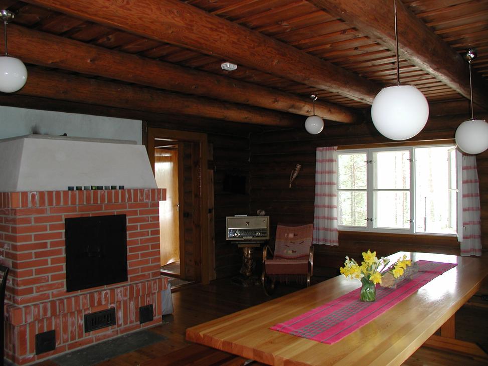 Der große Raum des Hauses.